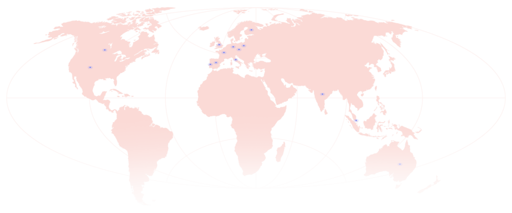Carte des réseaux